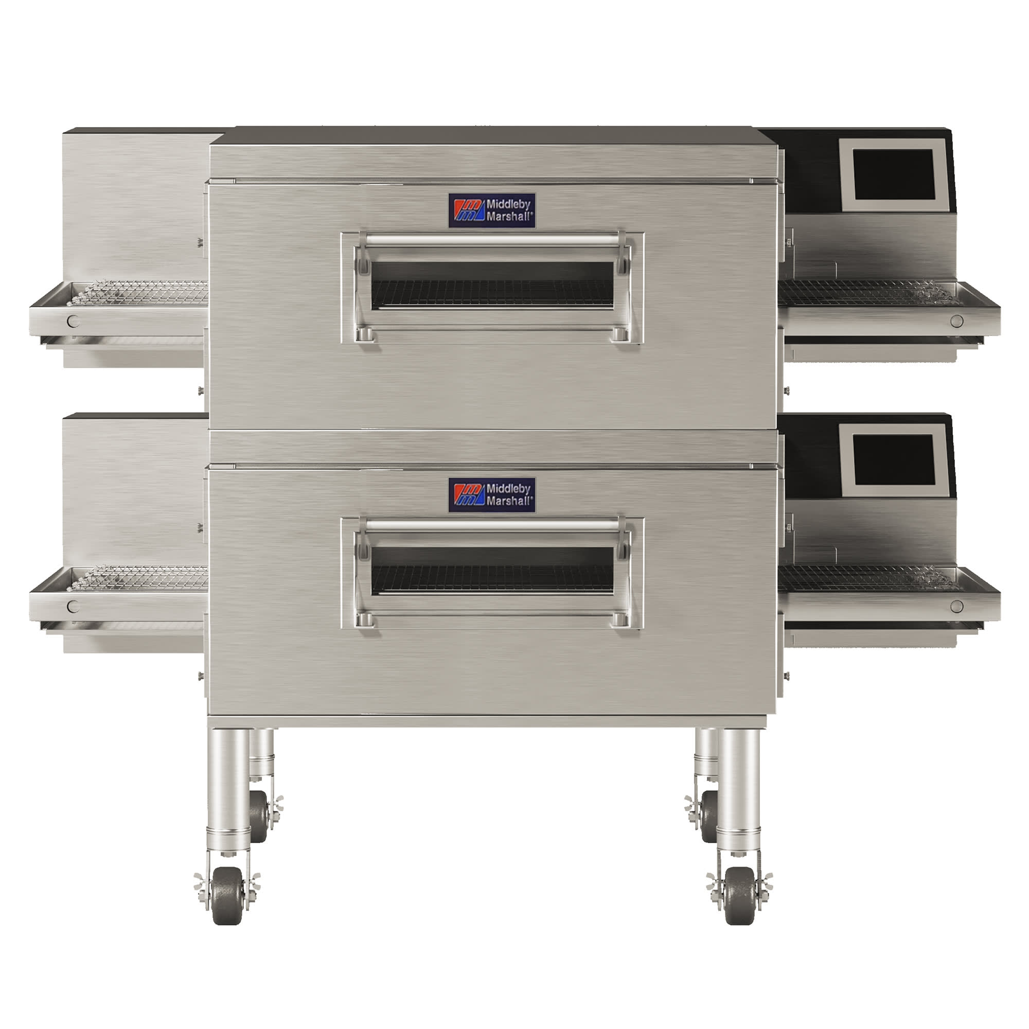 Middleby Marshall PS638G-2 65" Gas Double Impingement Conveyor Oven ...