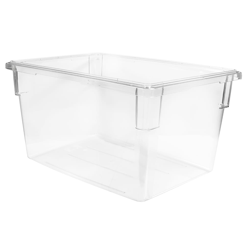 Cambro 22 Gal Clear Plastic Food Storage Container - 26L x 18W
