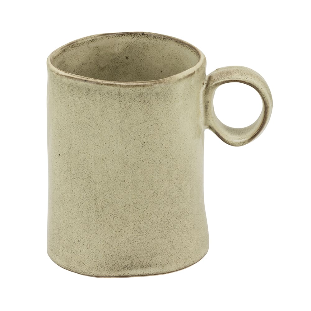 10 Strawberry Street 13 7/10 oz Firenza Mug - Porcelain, Beige (FRZ-MUG-BG)