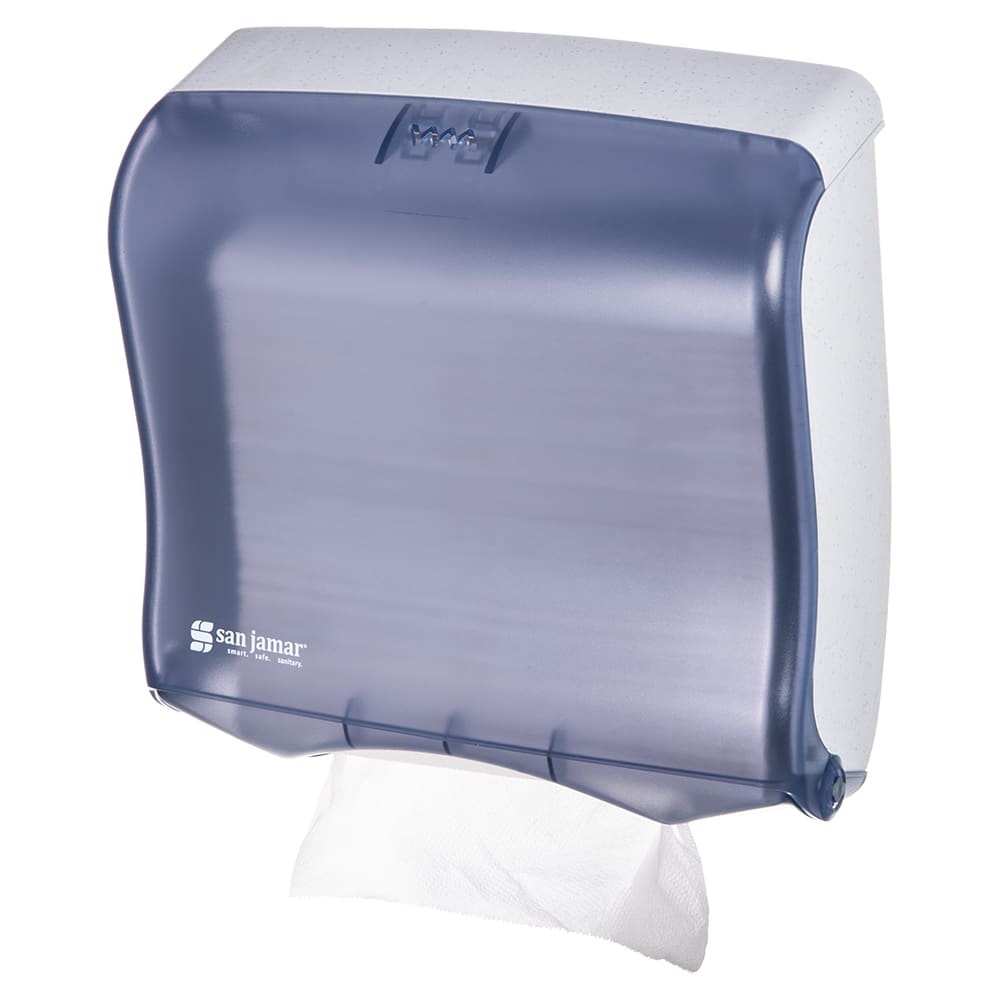 San Jamar Ultrafold Fusion C-Fold & Multifold Towel Dispenser, 11