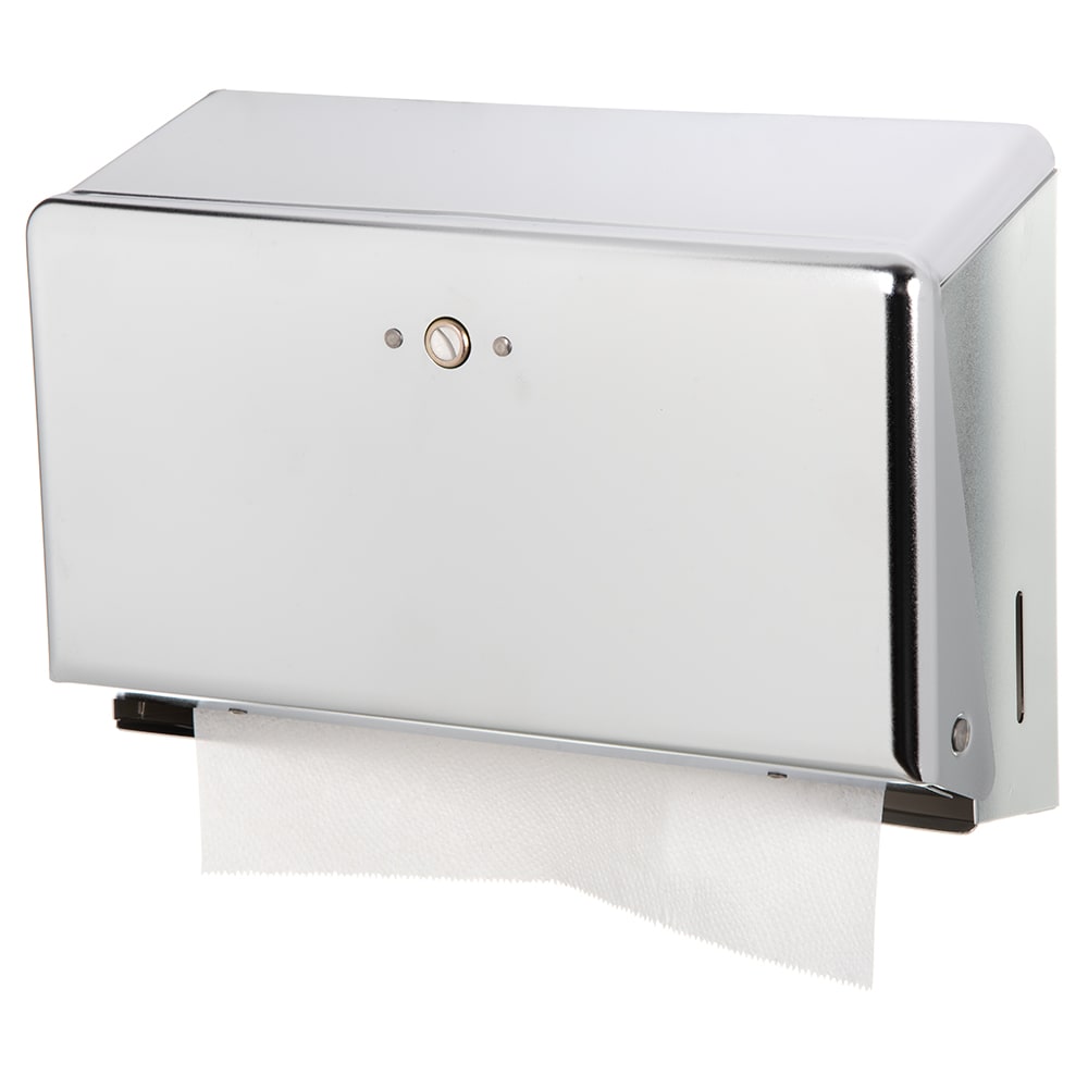 Paper Towel Dispensers, Commercial Toilet Tissue Dispensers Wall Mount  Paper Towel Holder C-Fold/Multifold Paper Towel Dispenser for Bathroom
