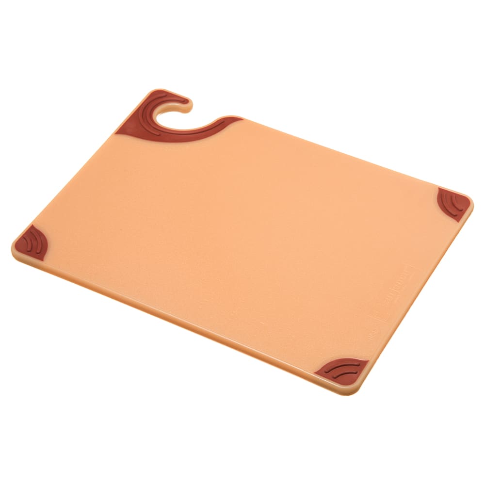 San Jamar Non-Slip Cutting Board, 9 x 12 x 3/8, 6 Colors