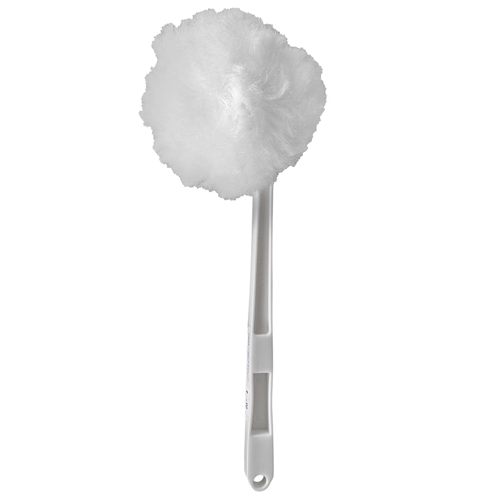 Carlisle 361015002 Plastic Handle Toilet Bowl Brush, 11 inch, White