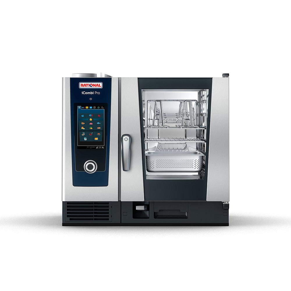 Rational CB1ERRA.0000212 Half Size Combi Oven - Boiler Based, 208-240v/3ph