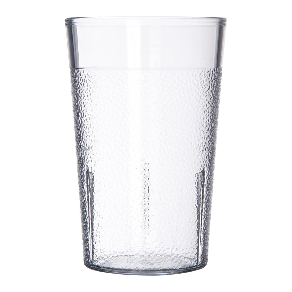 Carlisle 110407 Bistro 4 oz Tumbler- Clear Fluted Stackable San