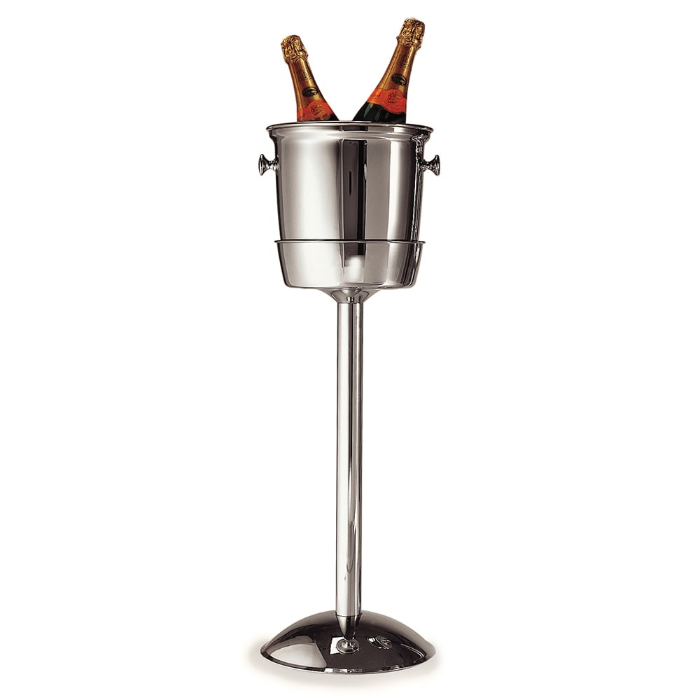 Carlisle 609147 24"H Wine Bucket Stand w/ 1 Bucket Capacity, Stainless