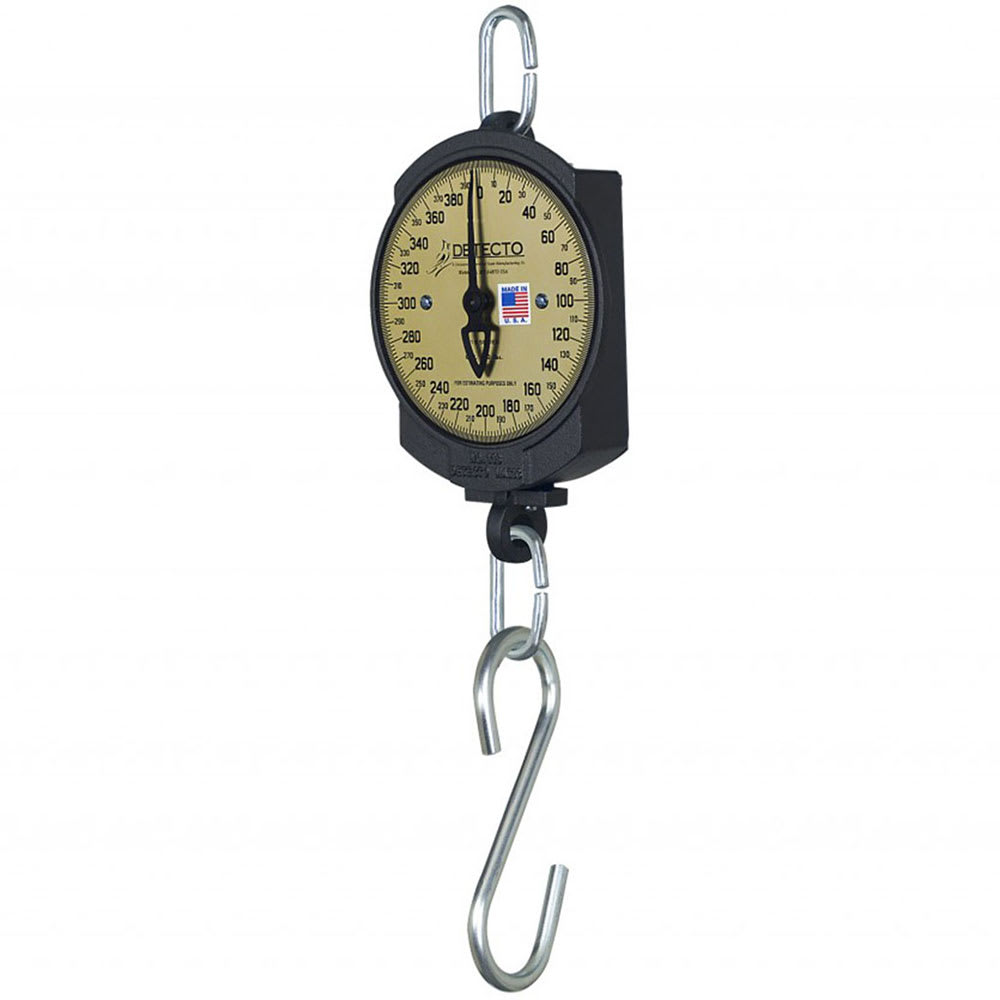 DETECTO Hanging Scale, Electronic, 500 Lb Capacity