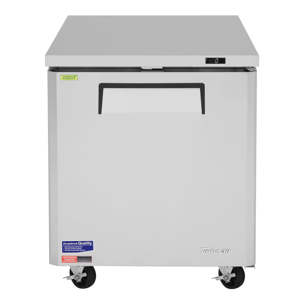 Turbo Air MUF-28 7 cu ft Undercounter Freezer w/ (1) Section & (1