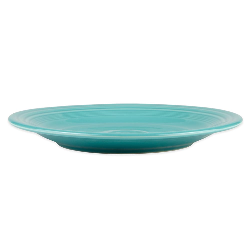 Homer Laughlin Ivory Georgian Dinner Plates Fiestaware Turquoise