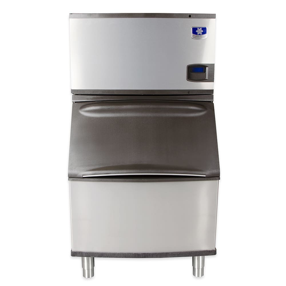 Manitowoc IYT0300A/D400 310 lb Indigo NXT? Half Cube Ice Maker w/ Bin - 365 lb Storage, Air Cooled, 115V