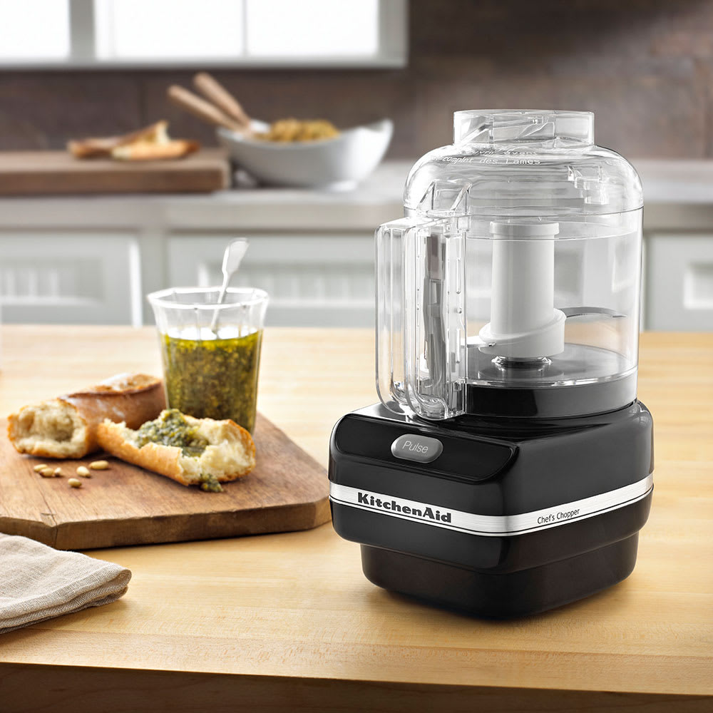 KitchenAid 3-Cup Onyx Black Mini Food Chopper in the Food