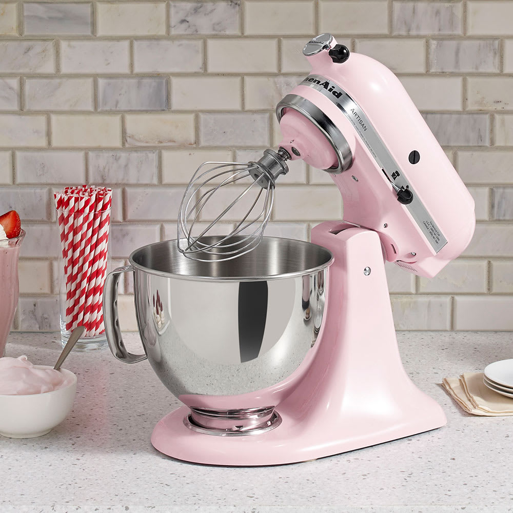 KitchenAid Professional 600 6-Quart 10-Speed Pink Residential Stand Mixer  in the Stand Mixers department at