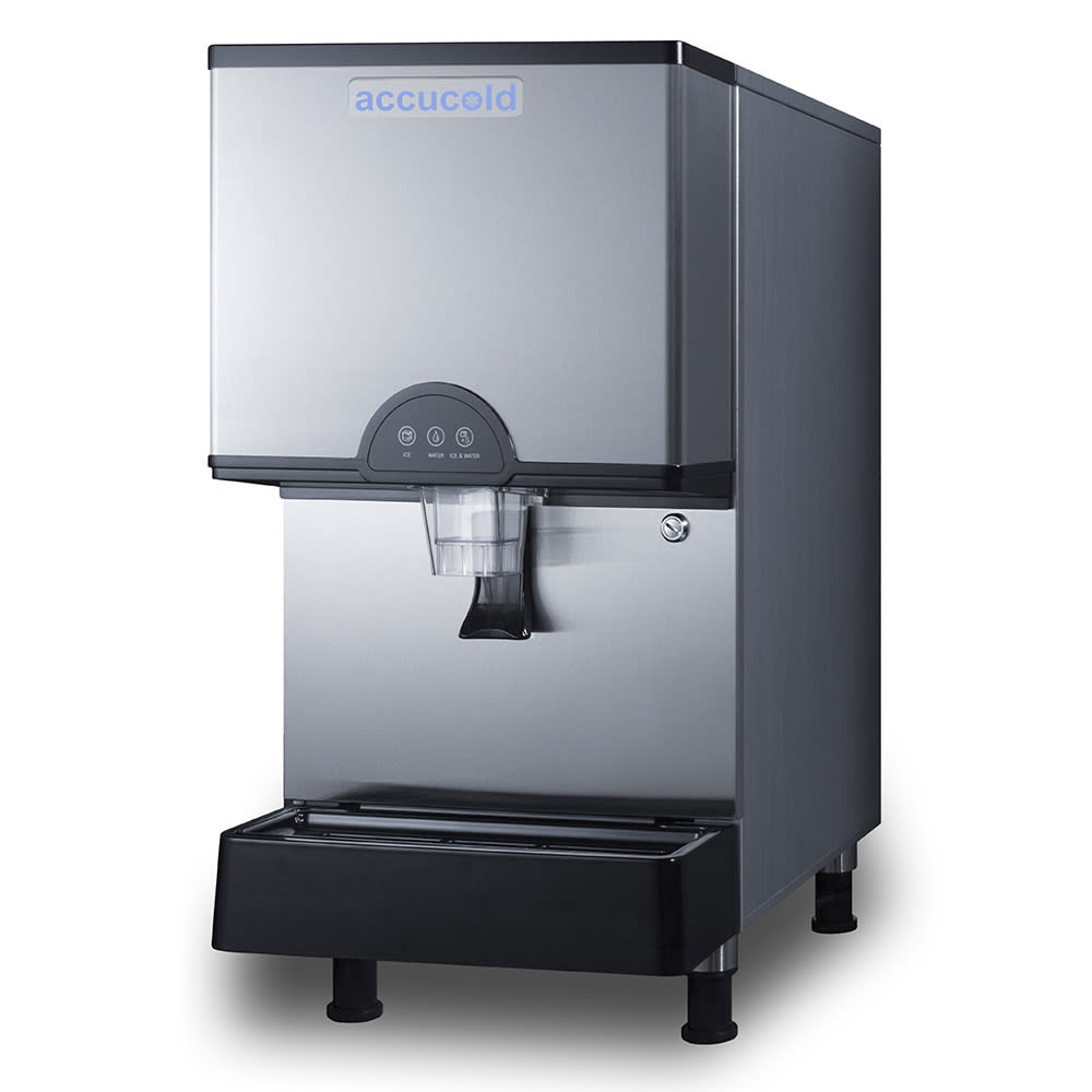 Manitowoc CNF0202A - 315 LB Air-Cooled Countertop Nugget Ice Machine and  Touchless Dispenser