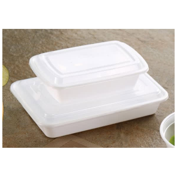 Urban Kitchen Rectangular Disposable Container with Lid
