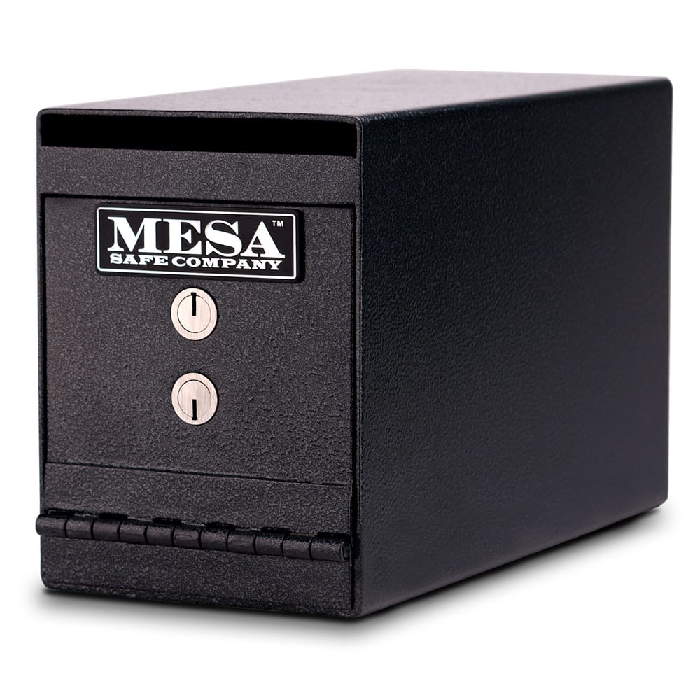 Mesa MUC2K .2 cu ft Under Desk Safe w/ Deposit Slot & Key Lock