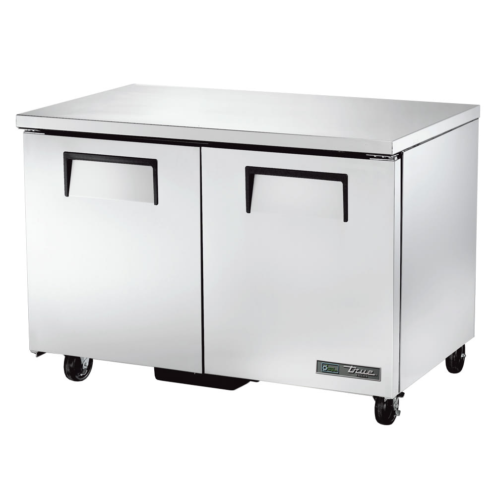 Peak Cold Commercial Under Counter Stainless Steel Freezer; 48 W