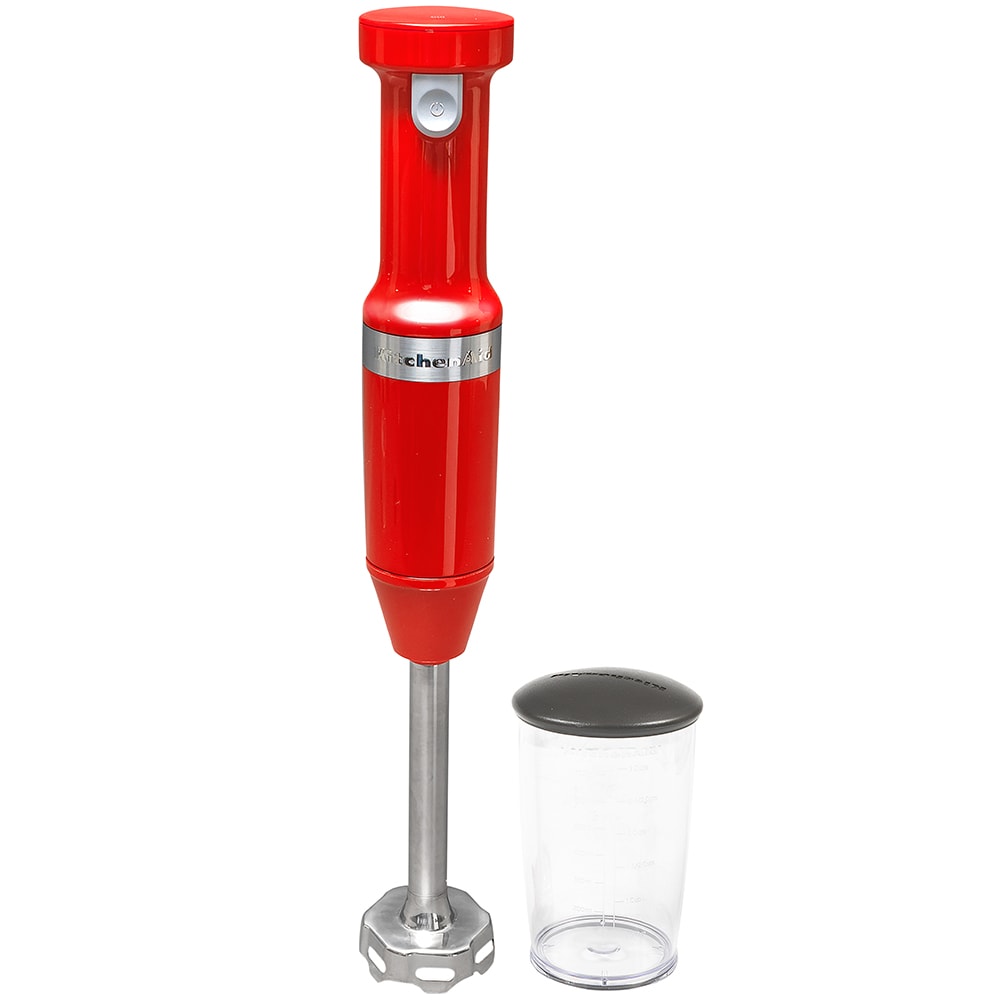 KitchenAid Corded Variable Speed Hand Blender in Passion Red