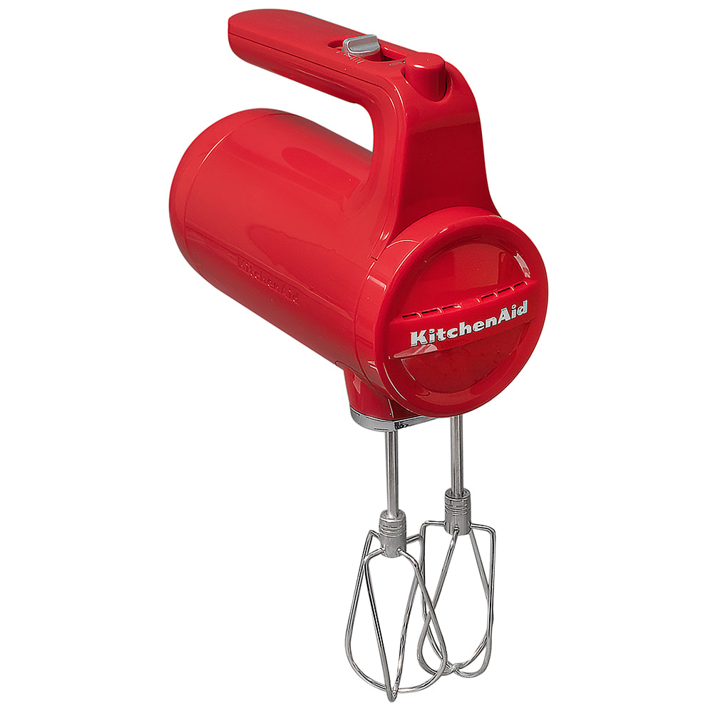 KitchenAid Cordless 7 Speeds Hand Mixer in Empire Red