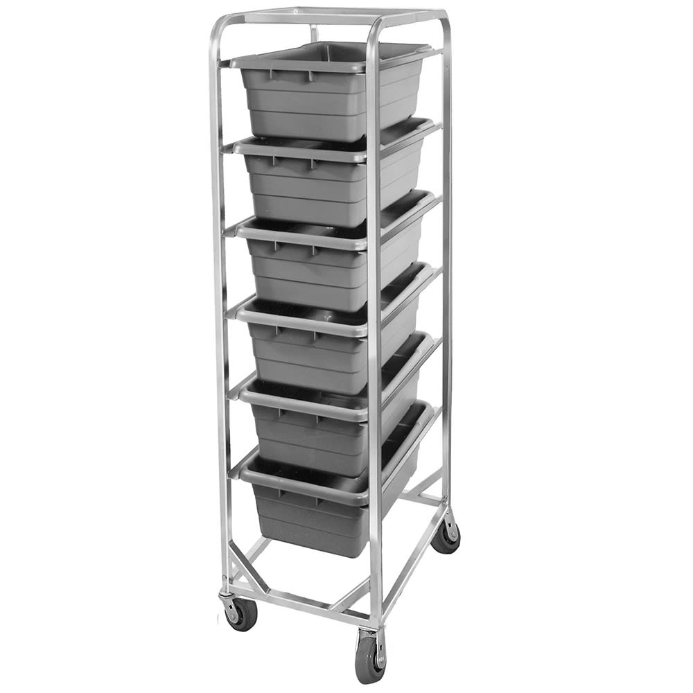 Luga Rakhne Rack Channel Lug Rack w/ 6 Lug Capacity, Stainless (506LS)