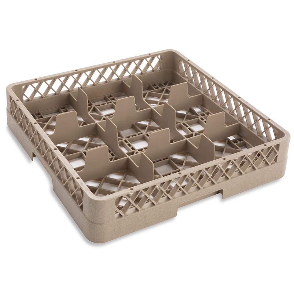 Vollrath TR10 Traex® Glass Rack w/ (9) Compartments - Beige