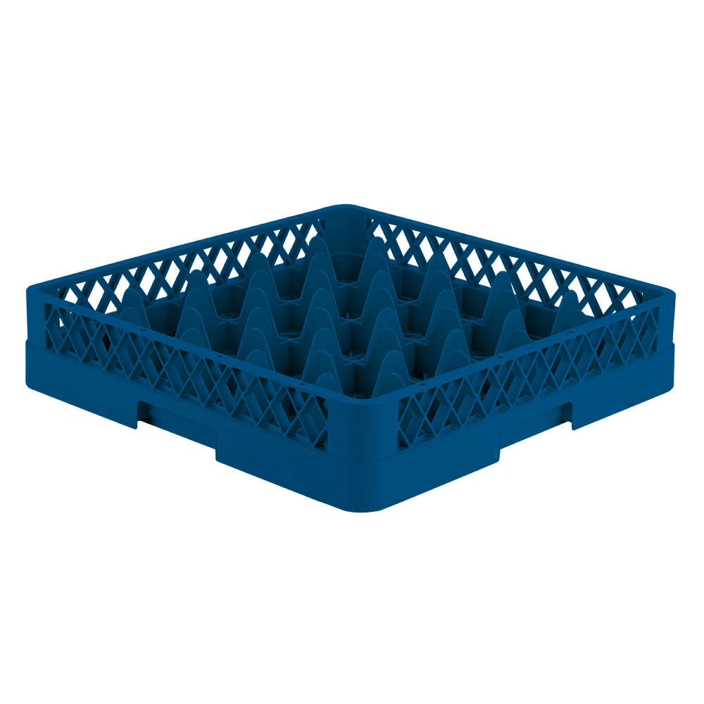 F6 Glass Rack Vollrath TR6 Rack-Master Glass Rack w/ (25) Compartments - Royal Blue