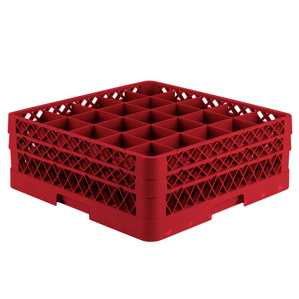 F6 Glass Rack Vollrath TR6BB Rack-Master Glass Rack w/ (25) Compartments - (2 ...