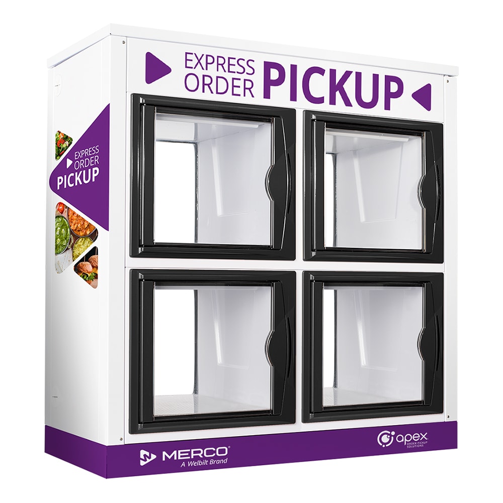 Merco Savory 104FT 4 Section Countertop Ambient Add On Food Locker 39