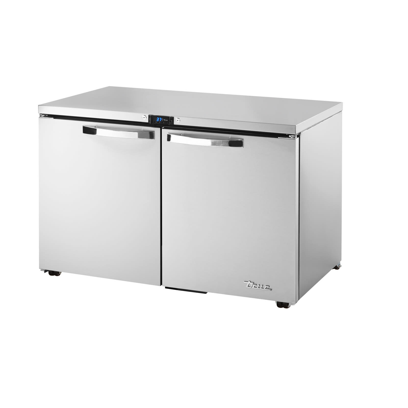 True TUC-48-HC~SPEC3-LP 48 W Undercounter Refrigerator w/ (2) Sections u0026  (2) Doors