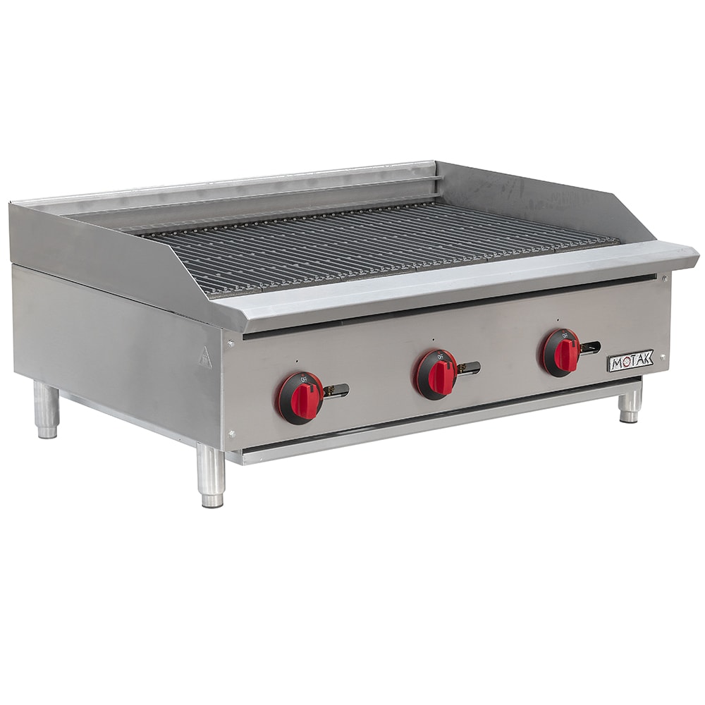 Commercial charbroiler outlet grill