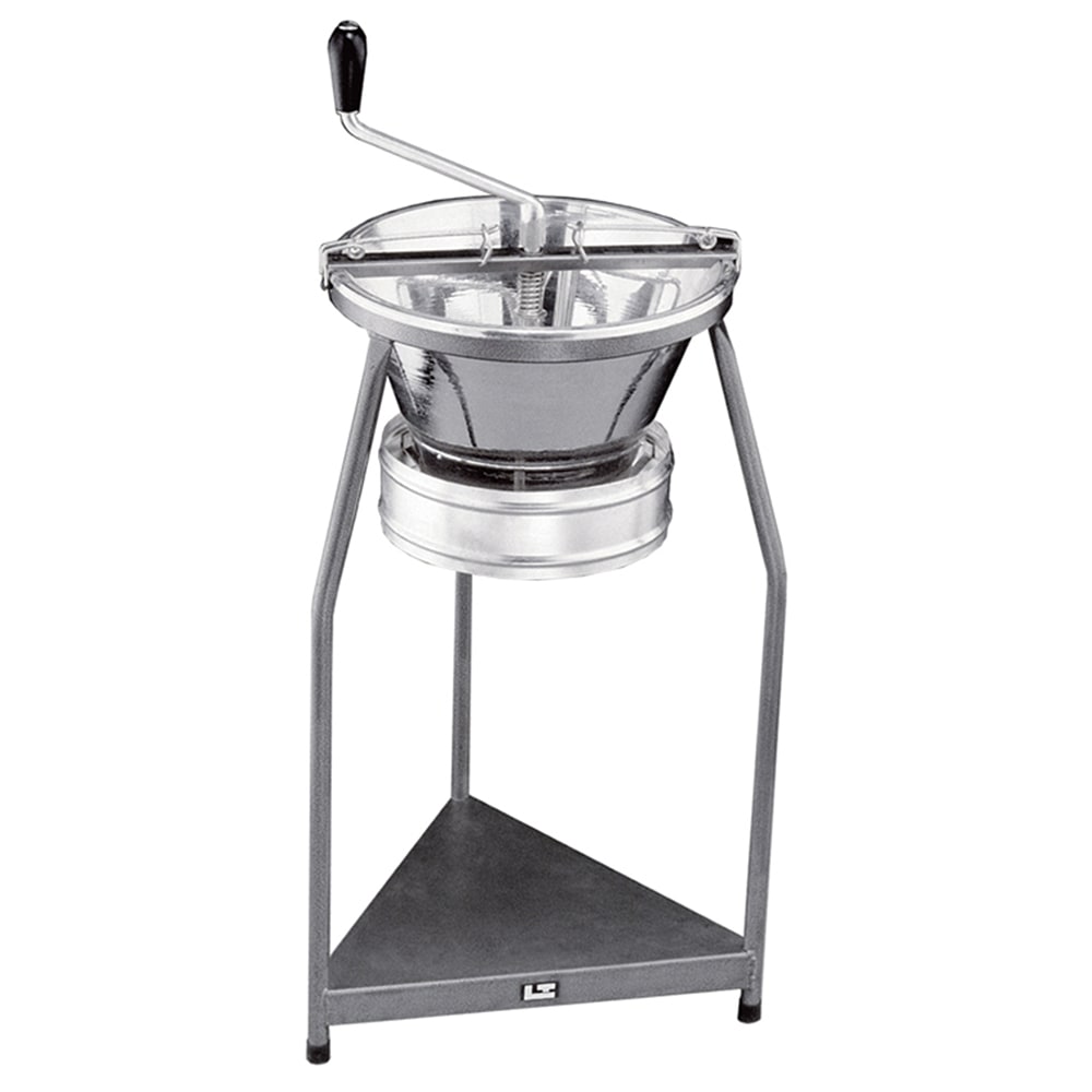 Louis Tellier P10 14 qt Food Mill w/ Tripod - Tin Plated