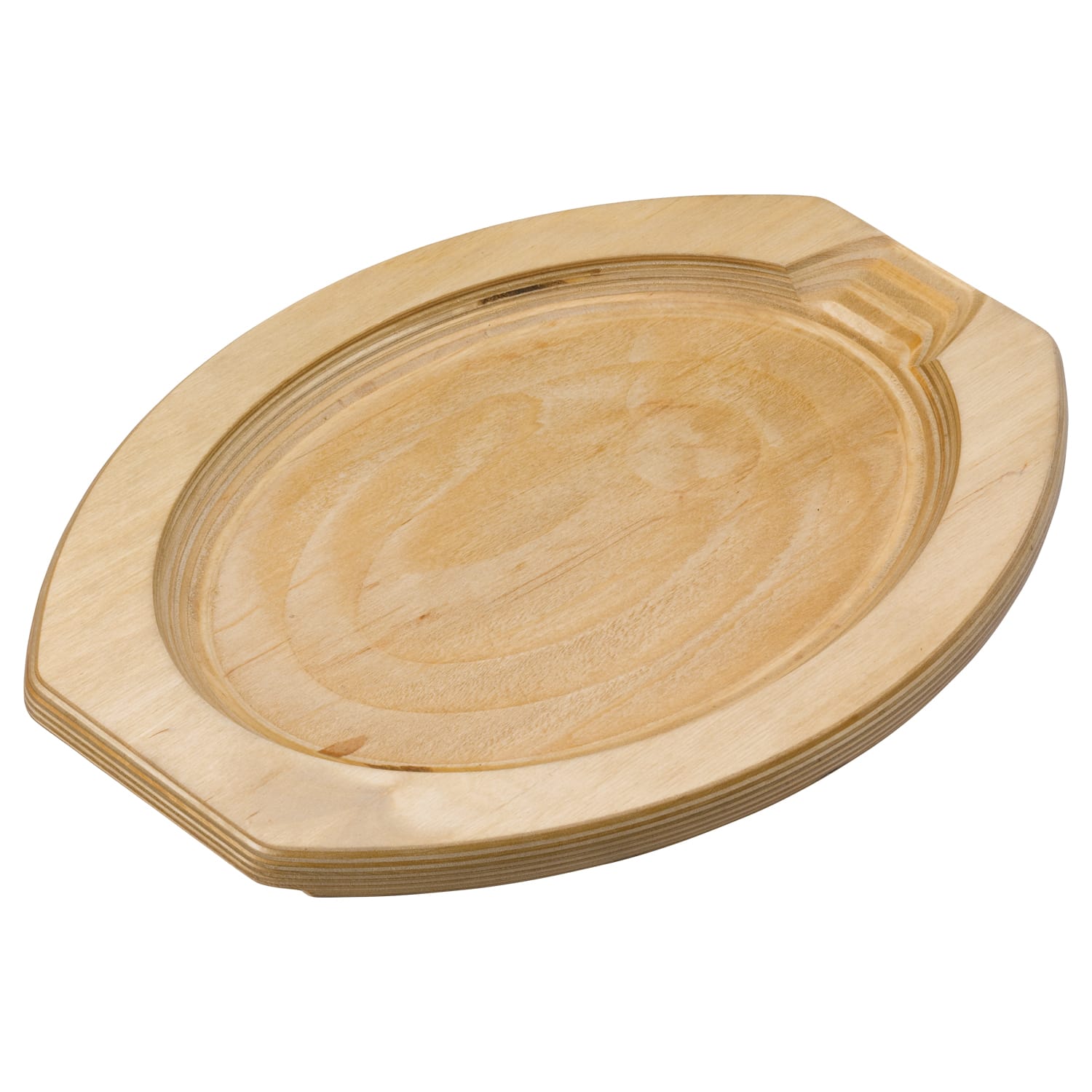 Acacia Wood Underliner for Cast Iron Oval Skillet