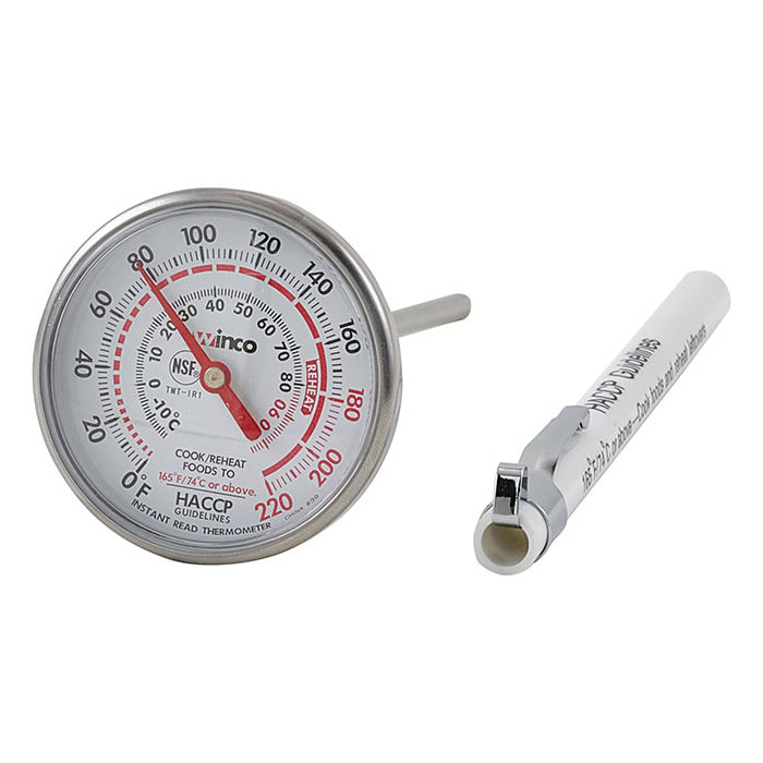Winco TMT-FT1, 1-Inch Frothing Thermometer, NSF