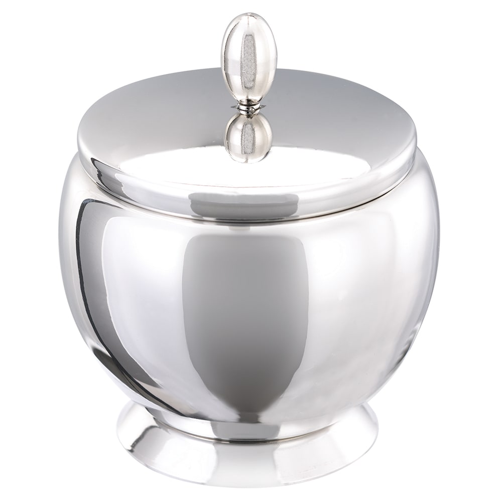 Service Ideas STCSG5 4 oz Sugar Bowl w/ Lid Polished Stainless