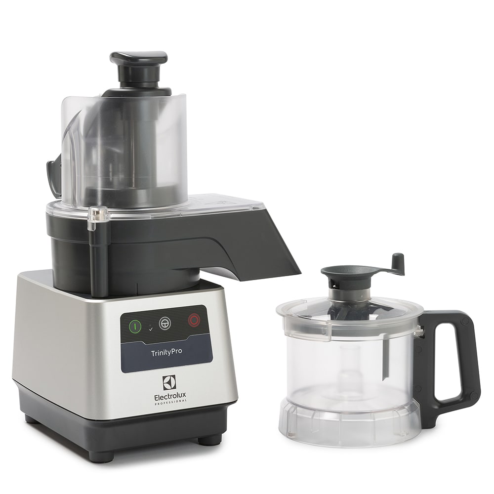 Waring WFP16SC Combination Food Processor with 4 Qt. Clear Bowl, Continuous  Feed Attachment, and 3 Discs - 2 hp