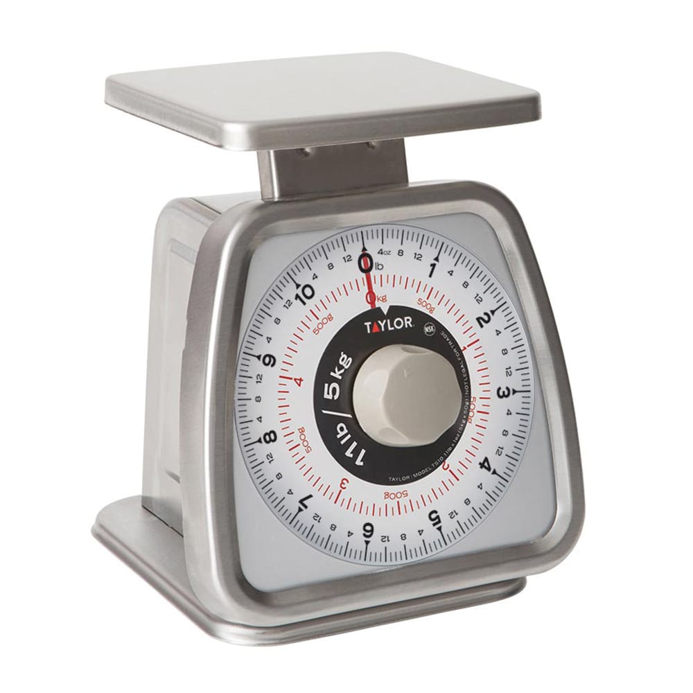 Taylor Kitchen Scale - Silver 8 lb.