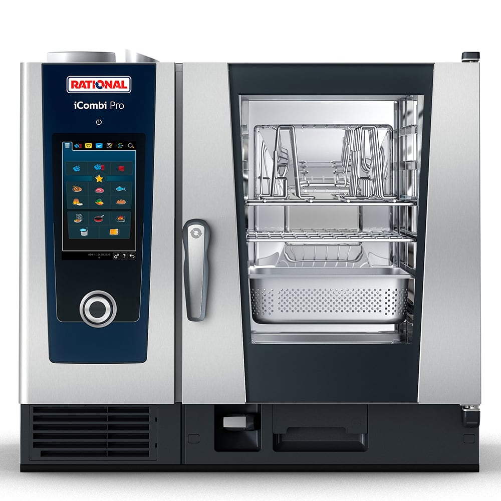 Rational ICP 6-HALF E 480V 3 PH Half Size Combi Oven - Boiler Based ...
