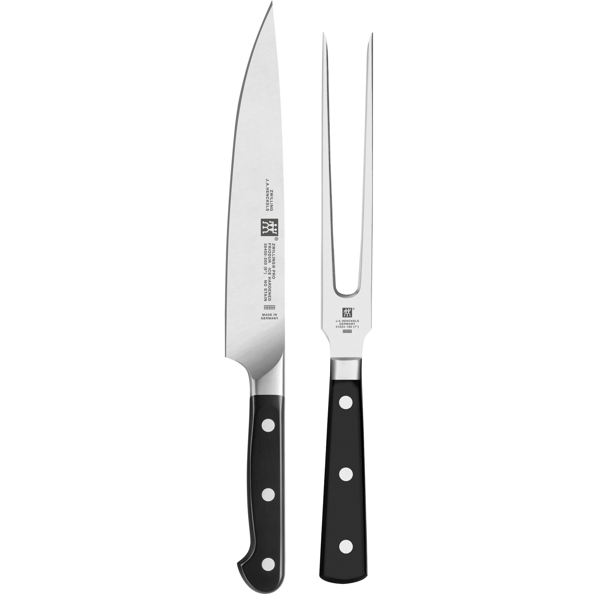 Victorinox - Swiss Army 46135US2 7 Piece Competition BBQ Knife Set -  Stainless Steel, Black Handles