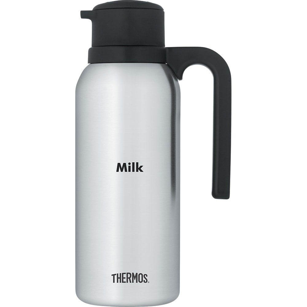 Thermos FN366 32 oz Twist & Pour Milk Vacuum Carafe - Insulated,  Stainless Steel