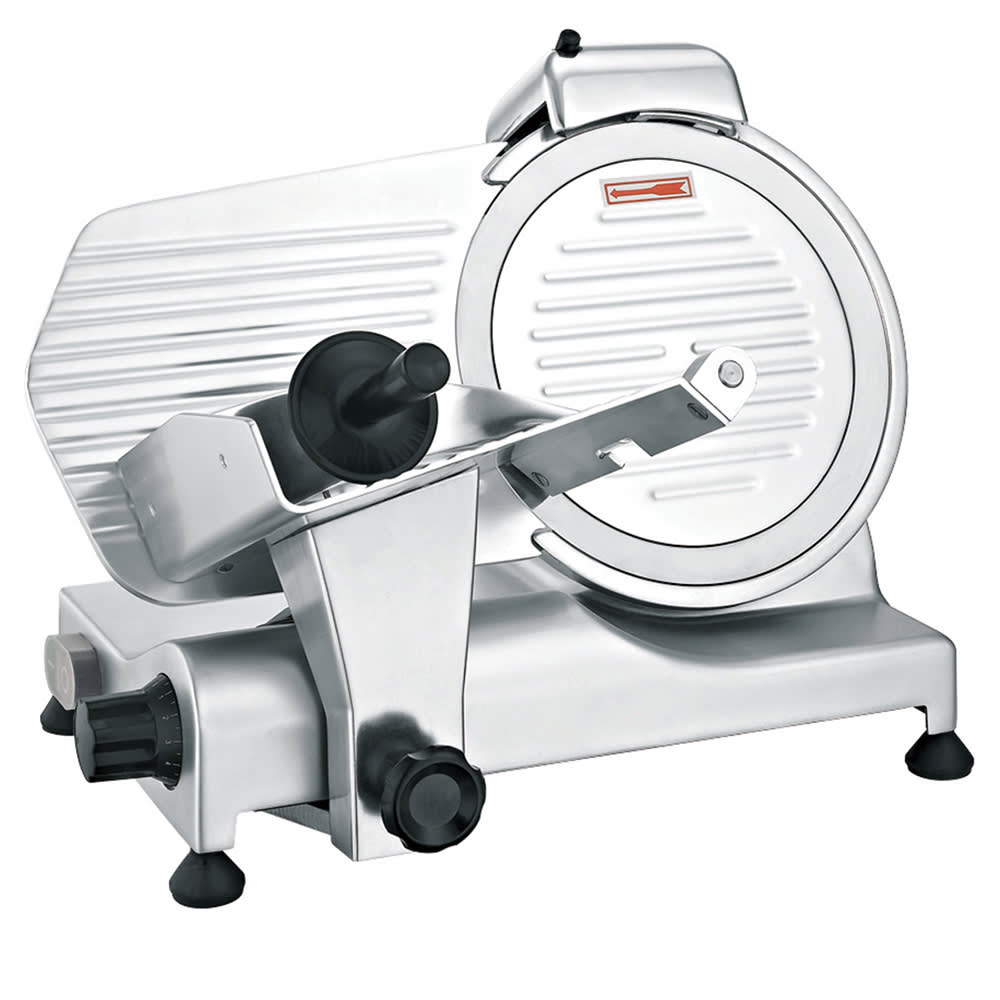 9 Manual Gravity Feed Meat Slicer Semi-Automatic Commercial Machine 1/6 HP