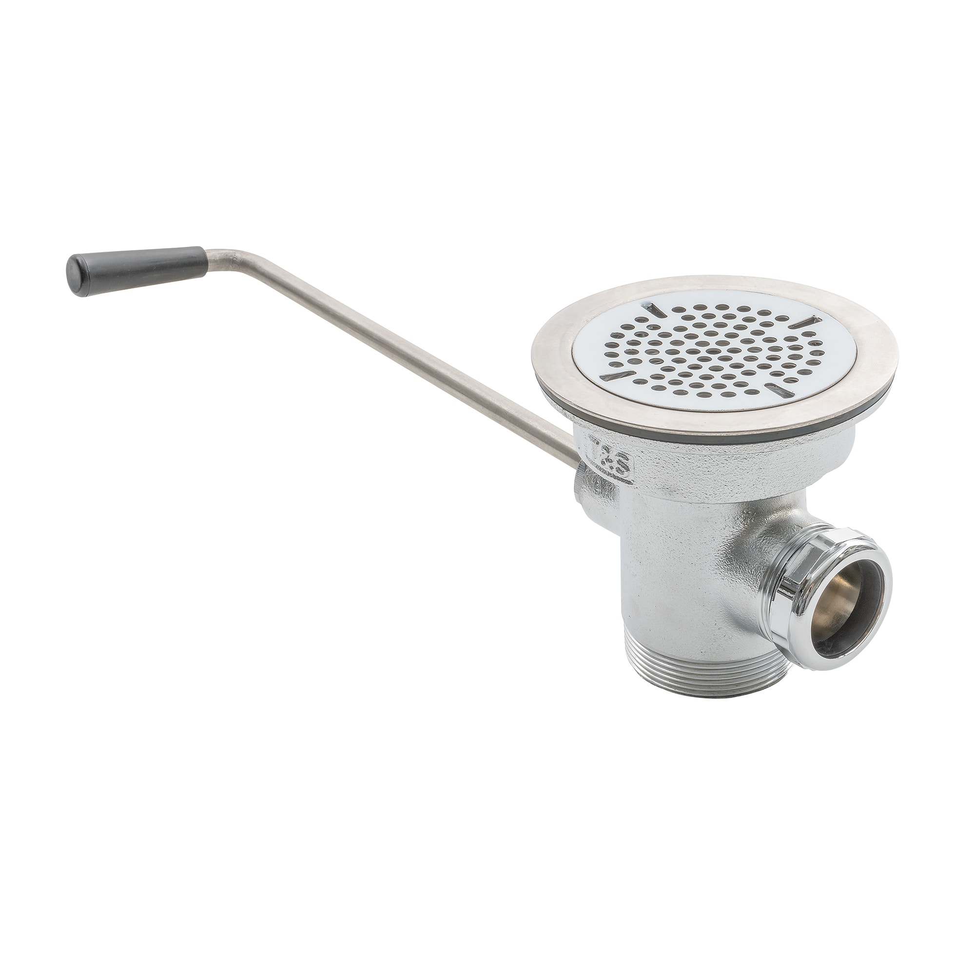 3-1/2 in. Twist Tight Kitchen Sink Strainer Assembly in Stainless