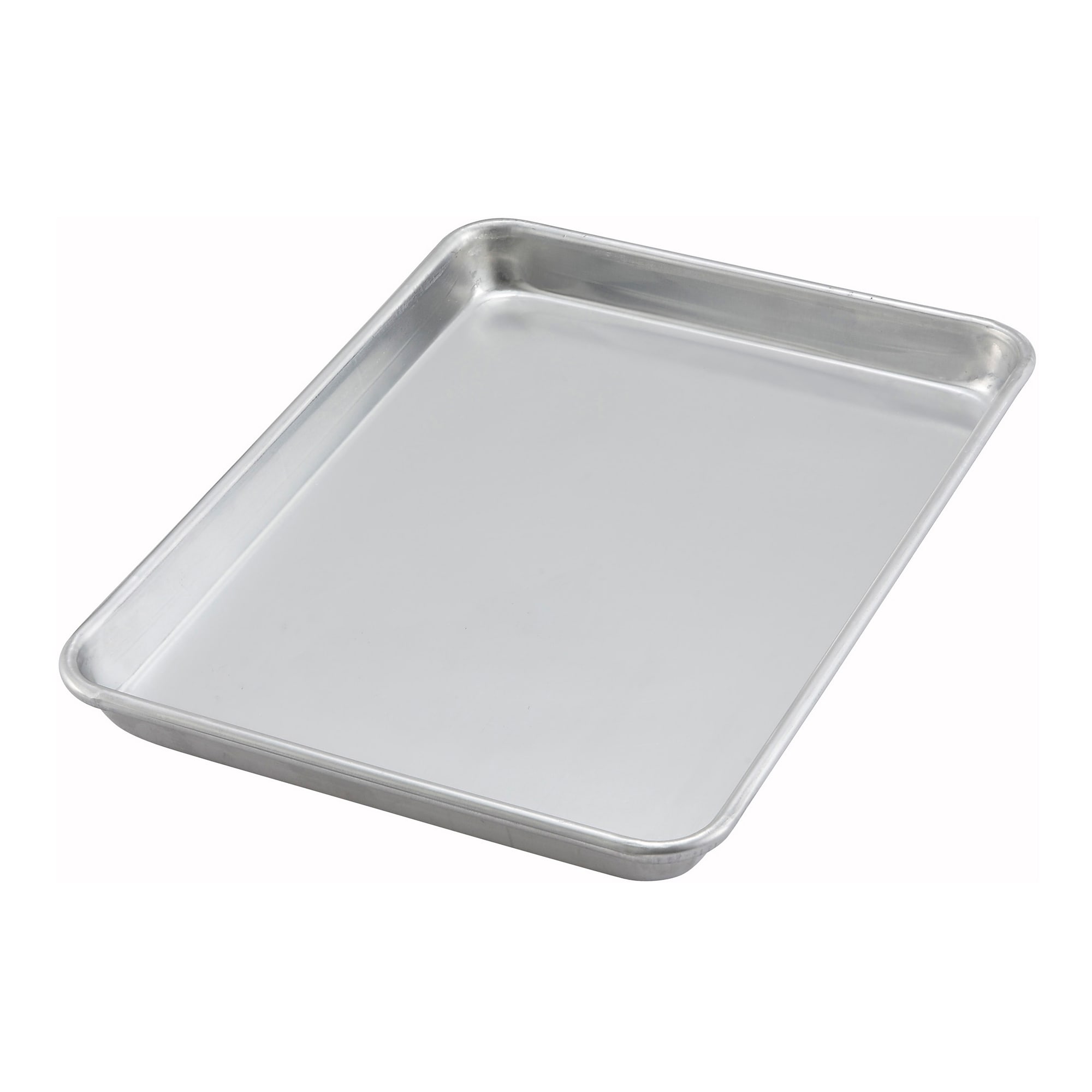 Winco ALXP-0609 1/8 Eighth Size Bun / Sheet Pan - 9 1/2 x 6 1/2, 16 gauge  Aluminum