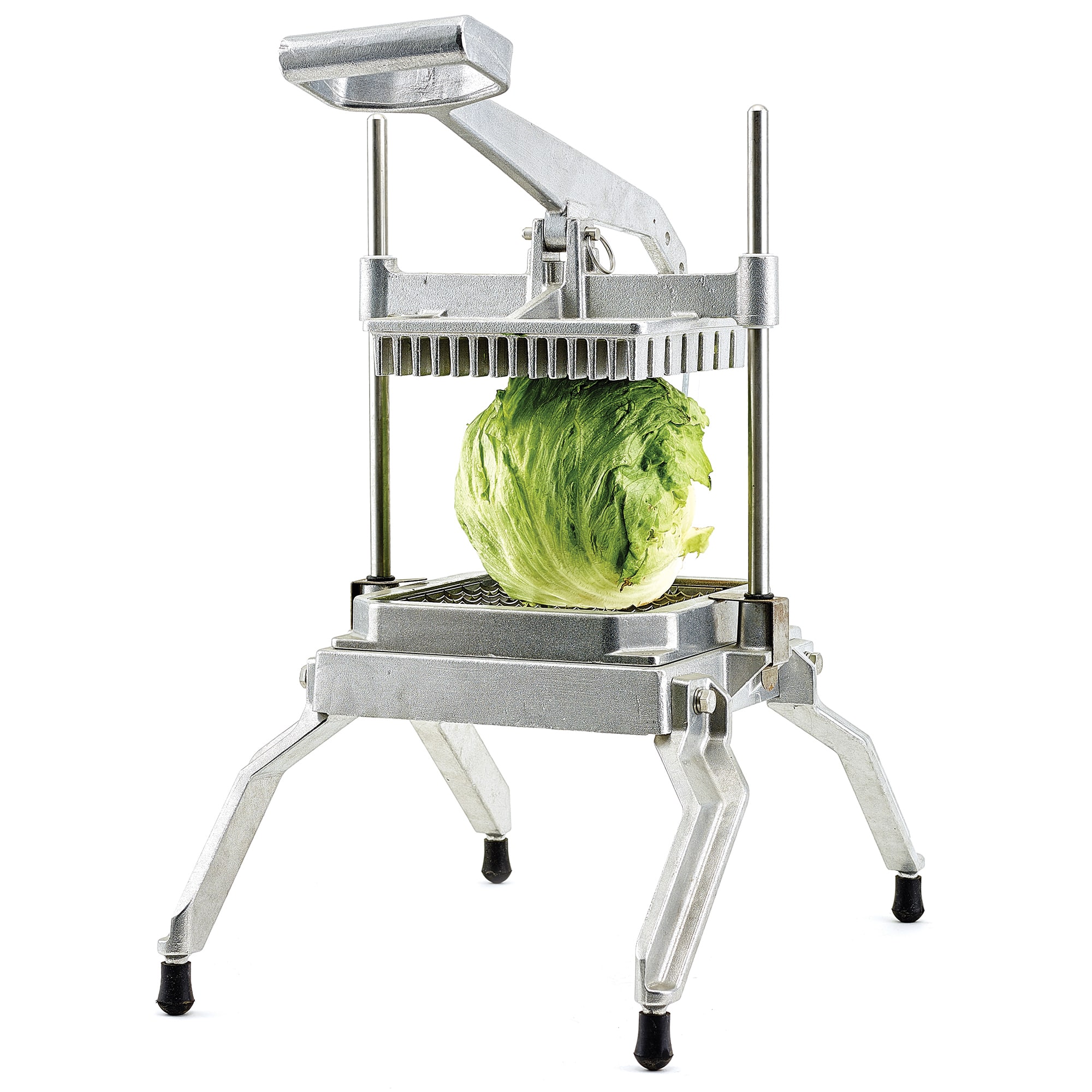 Global Solutions GS4200 Lettuce Chopper w/ 1 Square Cuts, Aluminum