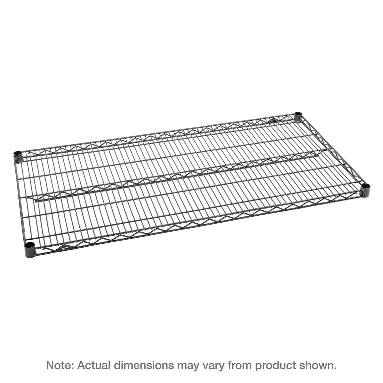 Metro 2448NBL Super Erecta® Black Wire Shelf 48"W x 24"D