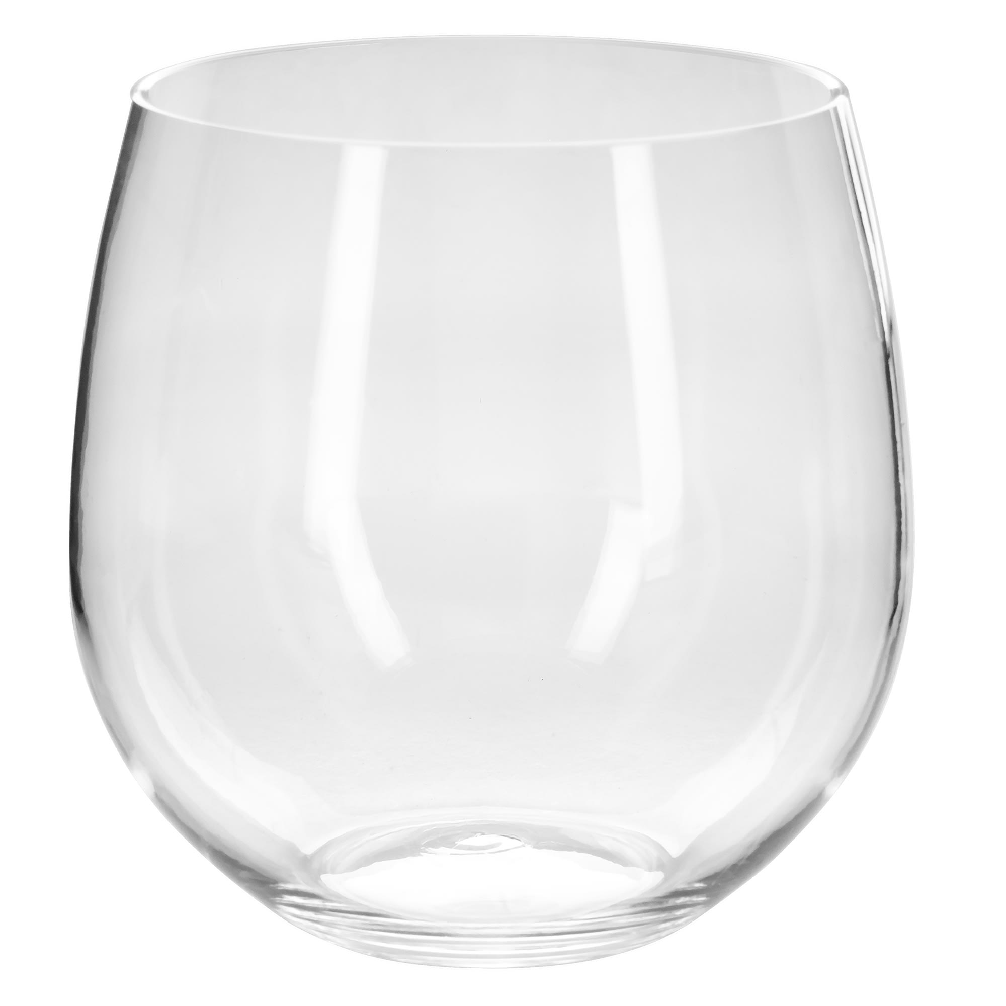 Libbey Stemless Red Wine Glasses, 16.75-ounce, Set of