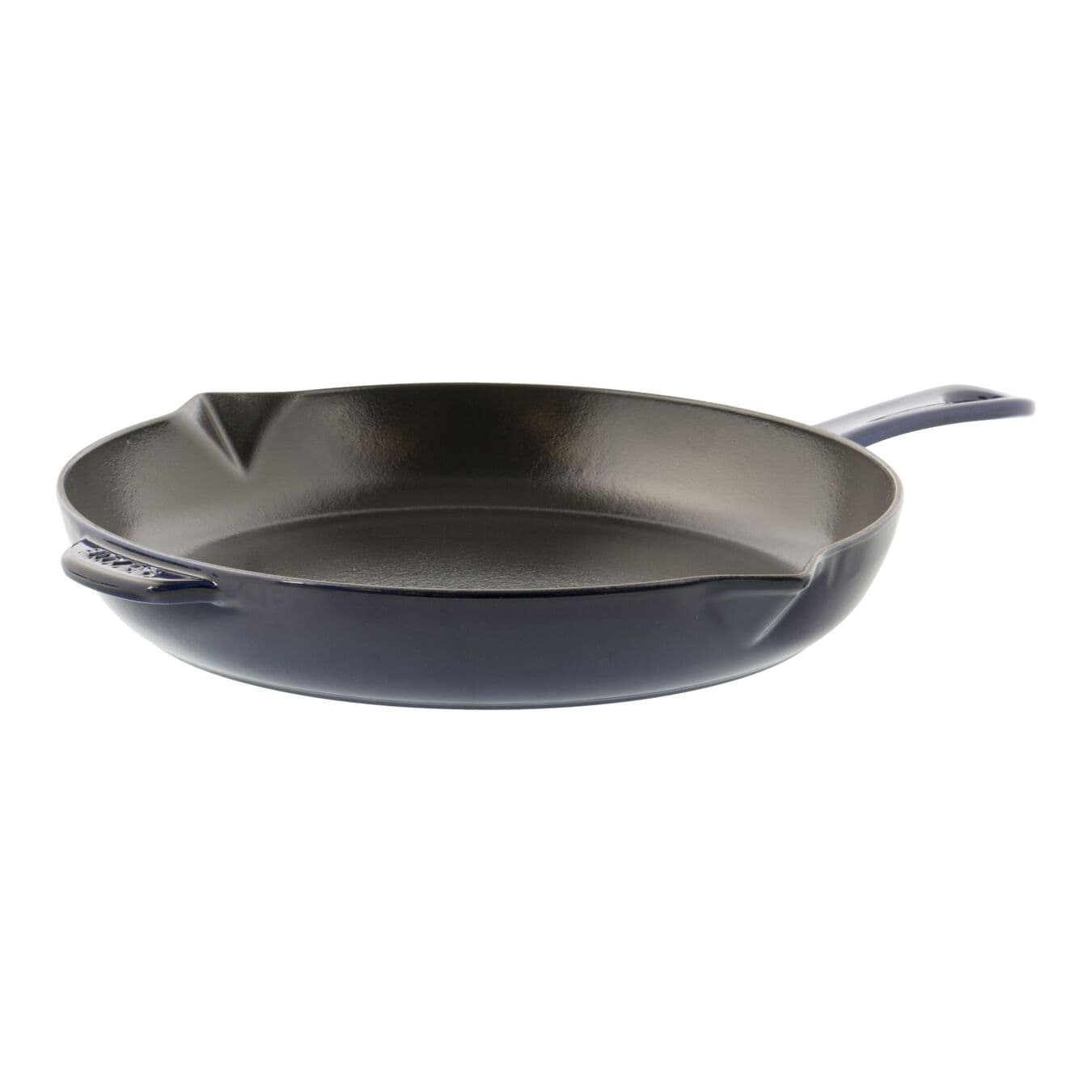 Tablecraft CW30114 Cast Iron Square Fry Pan, 2 Quart, Black