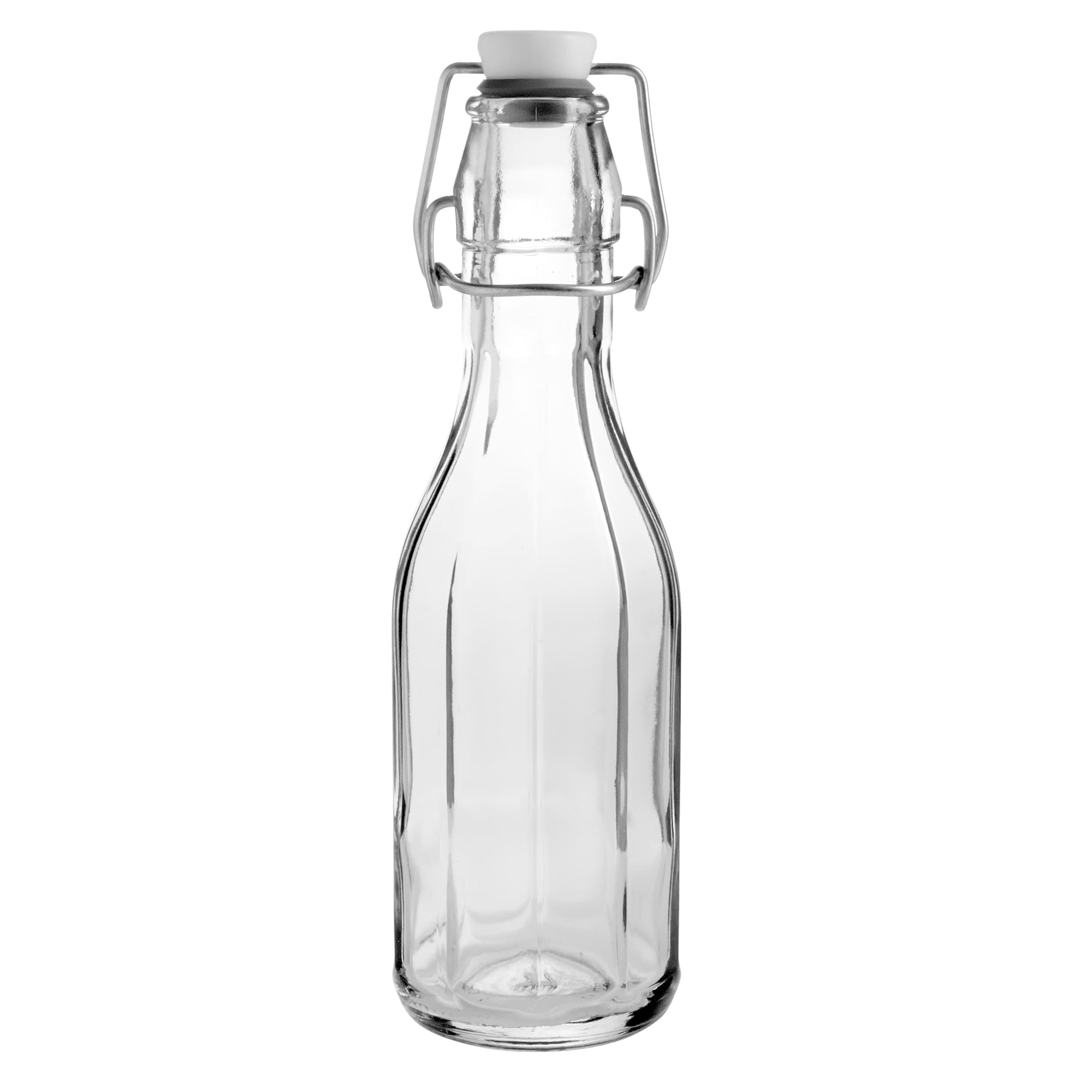 Steelite Oxford 34 oz Swingtop Glass Bottle With Lid