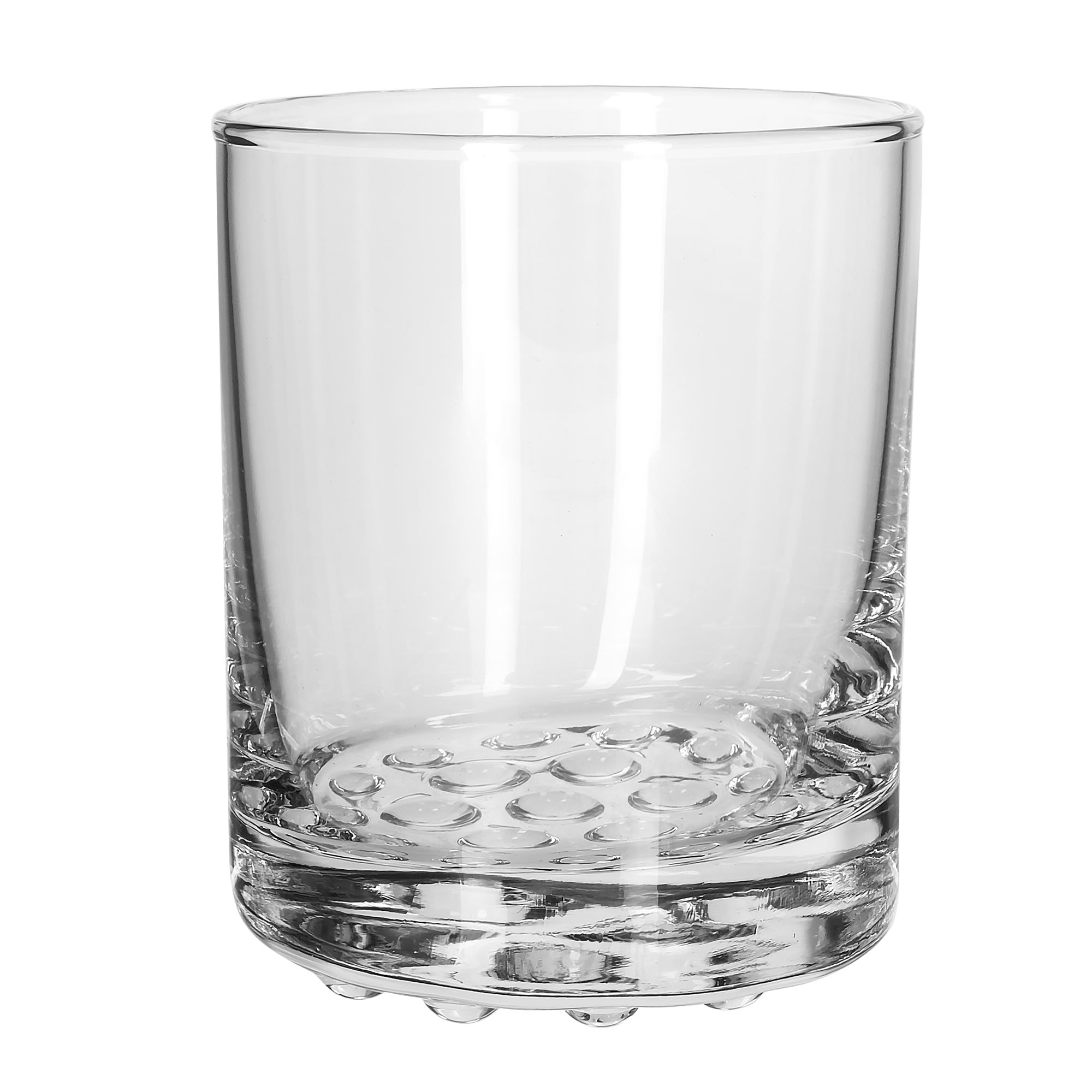Chef's Star 13 oz. Highball Textured Drinking Glasses Set of 12 for Kitchen  or Home Bar