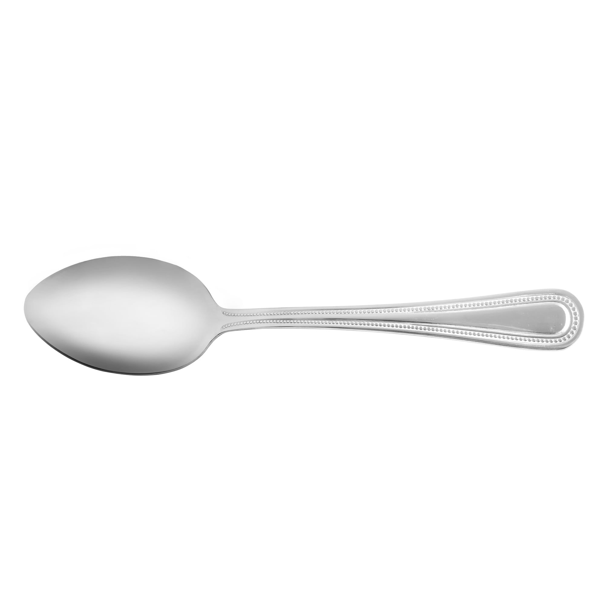 Winco 0005-01 6 1/4 Teaspoon with 18/0 Stainless Grade, Dots Pattern