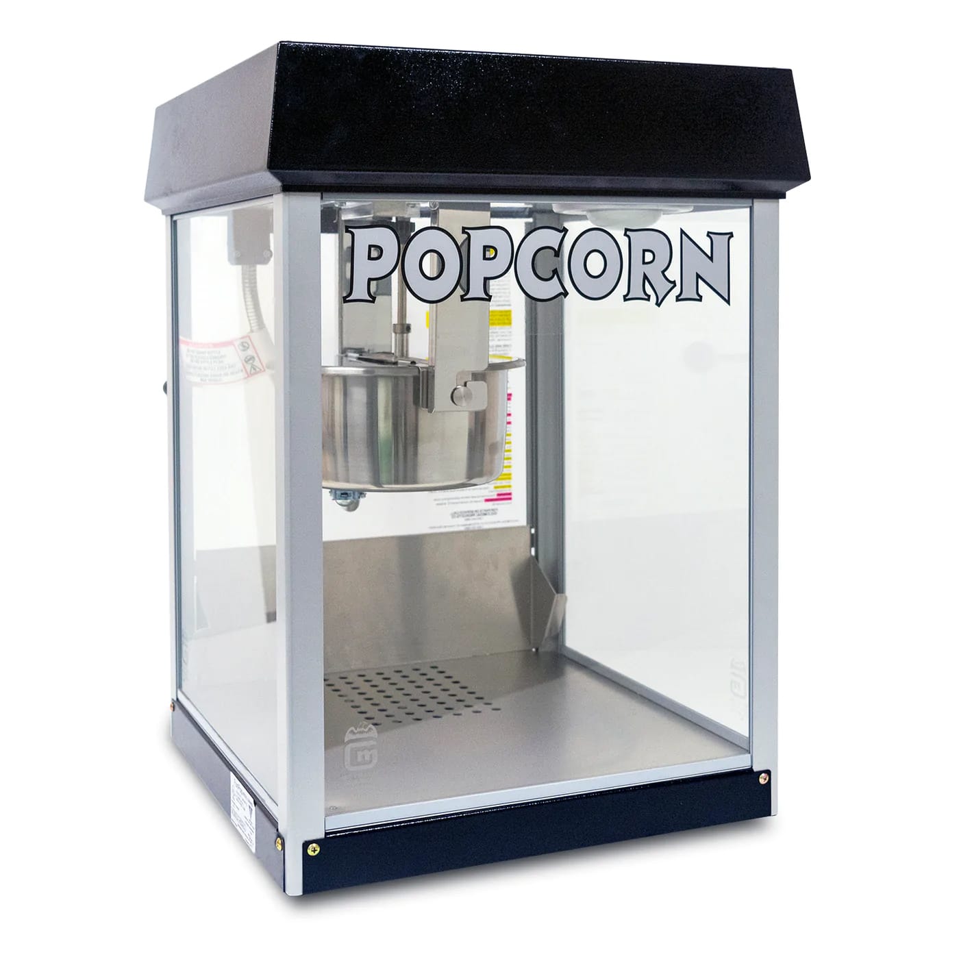 Winco POP-8B 17 Showtime 8-Oz. Popcorn Popper