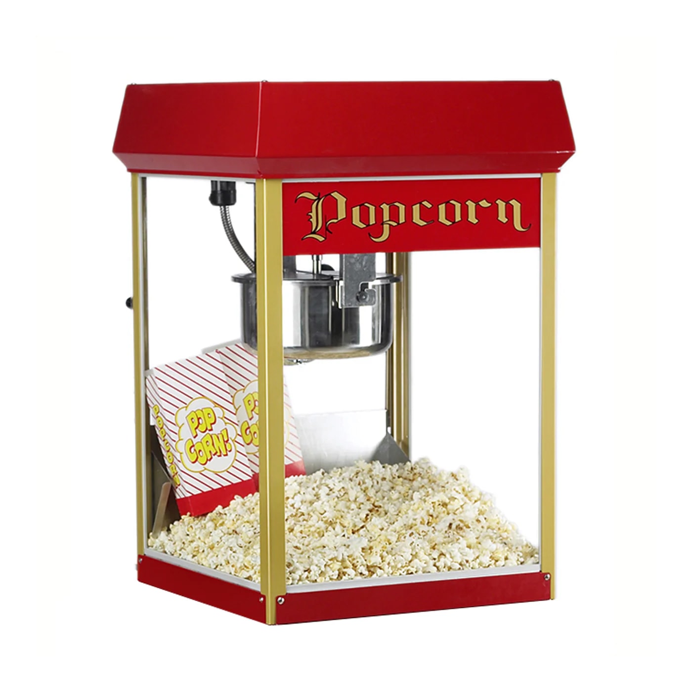 Machine pop corn ballon foot